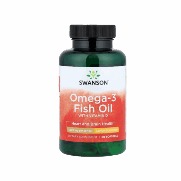 OMEGA 3 FISH OIL CON VITAMINA D 1000MG